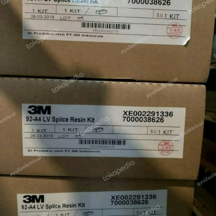 

3M 92-A4 SPLICE RESIN KIT KABEL 4X95MM