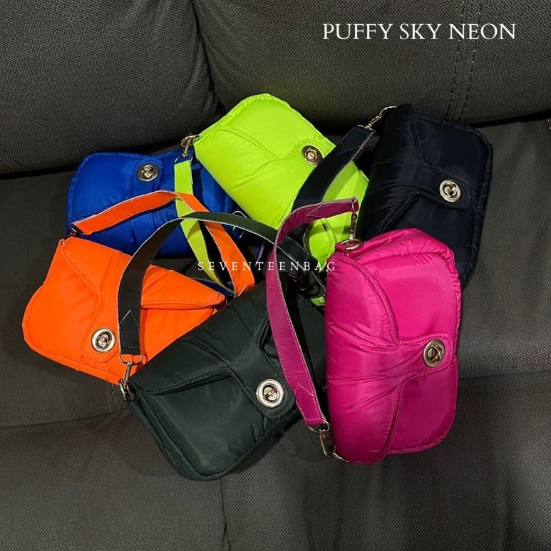 [PRODUK 0GVV9] ARCELL - PUFFY SKY NEON | Tas Selempang Wanita TZS