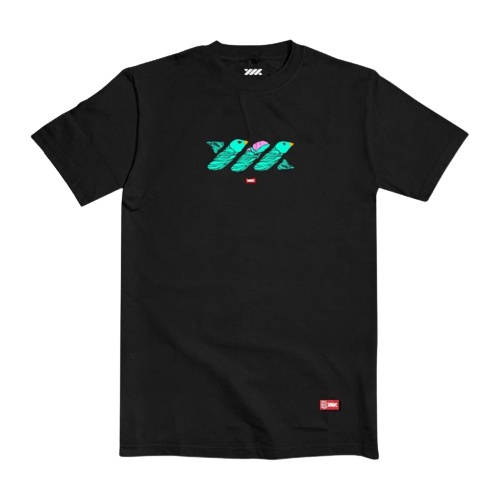 WADEZIG T - Shirt Black Kasual / Kaos Wadezig Hitam / Kaos Kasual  - A06