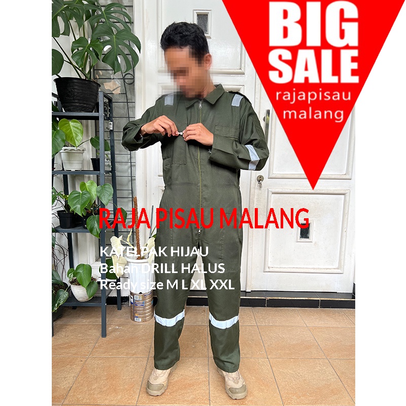 Wearpack Coverall Safety Baju Seragam Kerja Proyek IMJ 3XL-6XL Dengan Skotlite