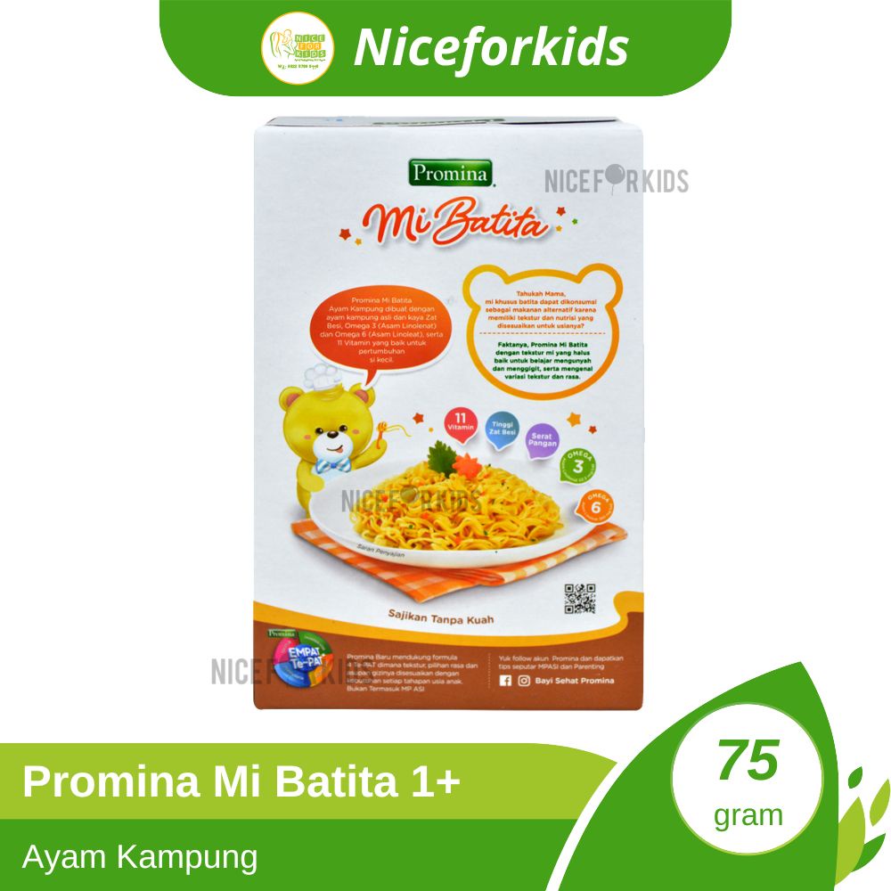 Promina Sup Mie Instant untuk Anak usia 1 tahun keatas  / Mie Batita / Promina Pasta Mac &amp; Cheese / Pasta Fussili