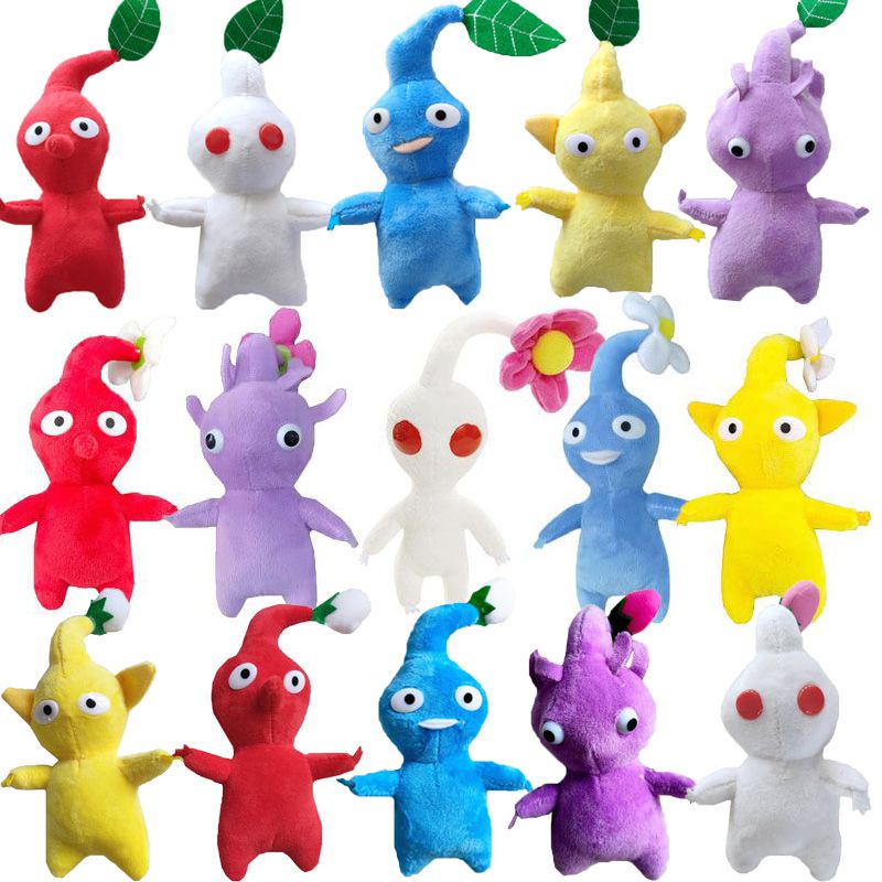 Game Plush Pikmin Mainan 15cm/6in Bunga Kuncup Lembut Boneka Boneka Hadiah Anak Koleksi