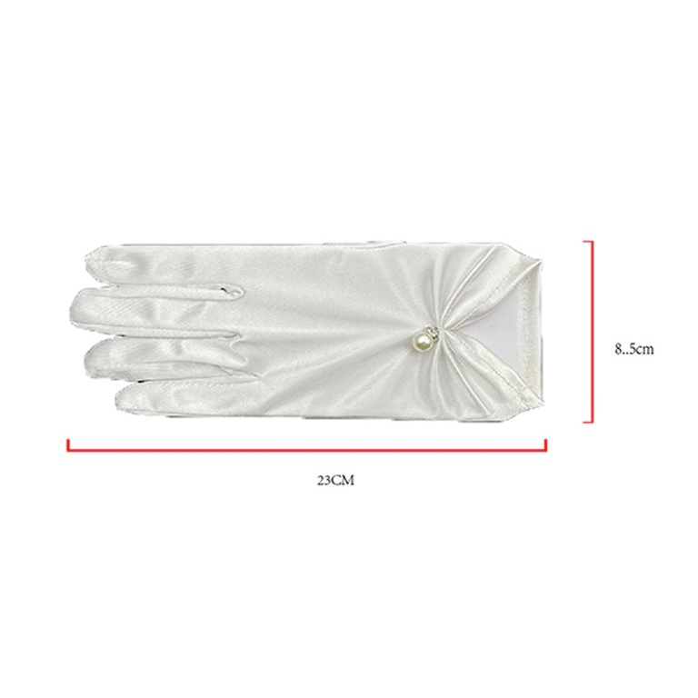 SR99 Sarung Tangan Satin Pengantin Wanita wedding gloves