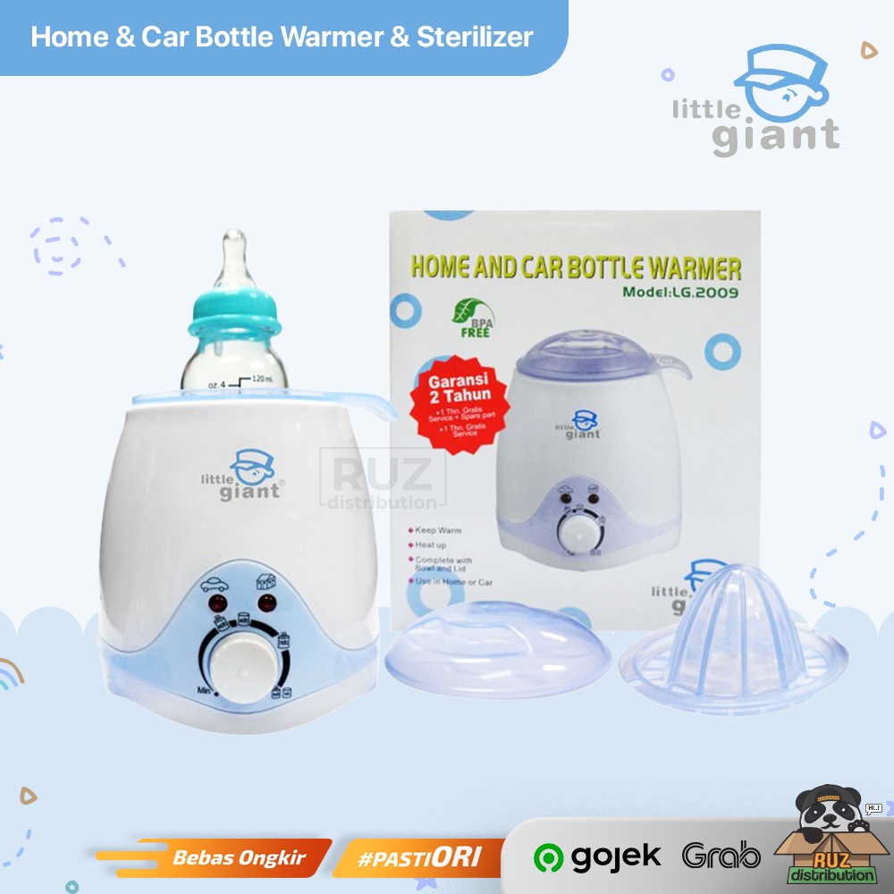 Little Giant Home and Car Bottle Warmer / Penghangat Botol Susu Bayi