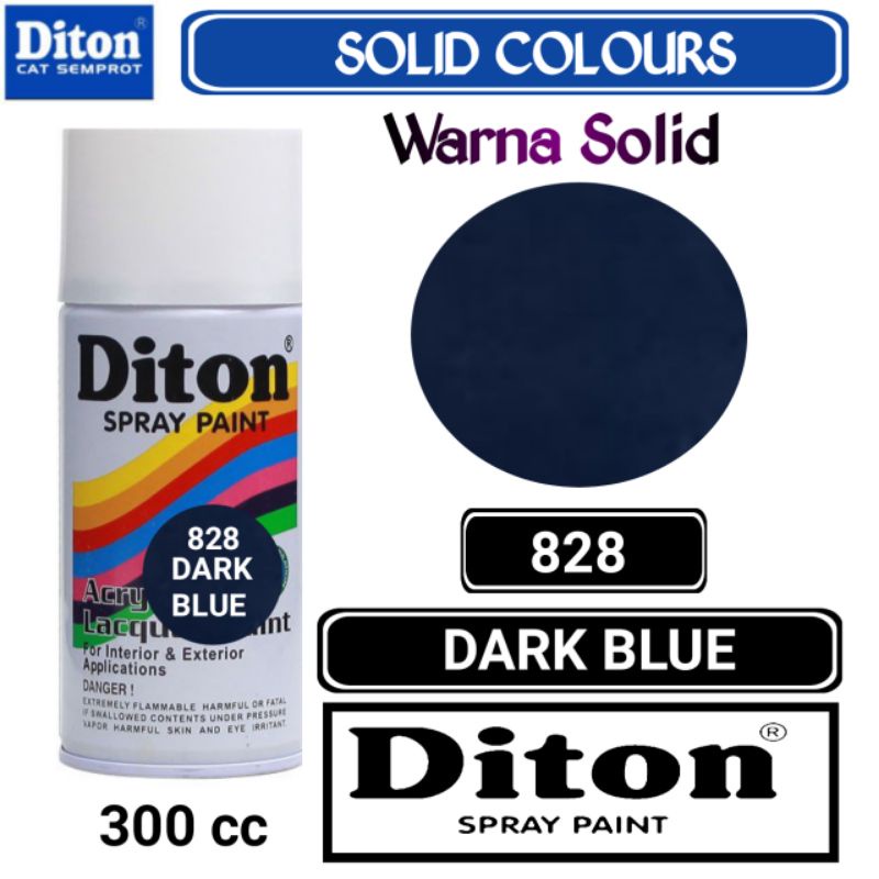 Jual Dark Blue Diton Standar Cc Cat Semprot Pylok Pilok Pylox