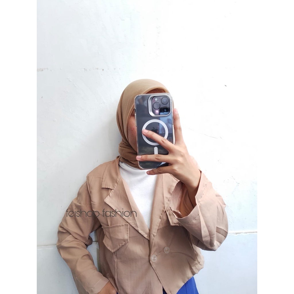 SALE ! ROSE Blazer Crop / Outer Blazer Crop / Blazer Kerja