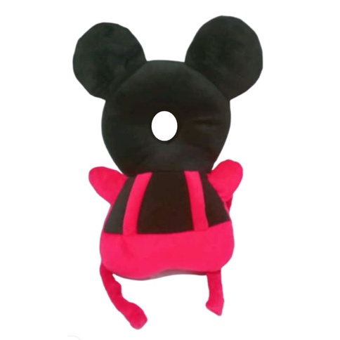 (Free Belt MICKEY MOUSE) Bantal Pelindung Kepala Bayi Anti Jatuh Head Neck Pillow Pad Baby Head Protektor