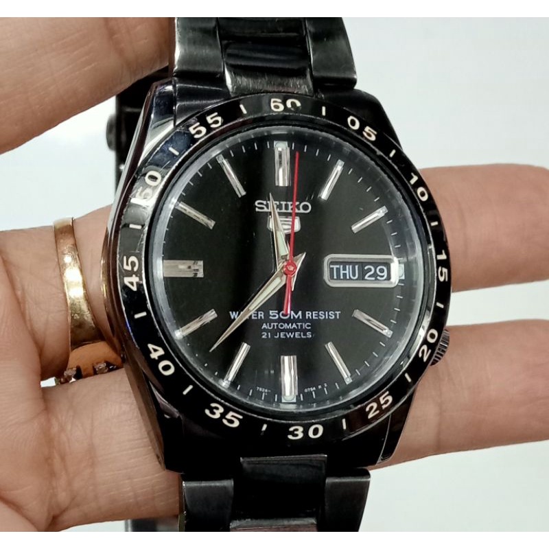 Seiko5 Sports Automatic cal 7s26-02T0 Full Black