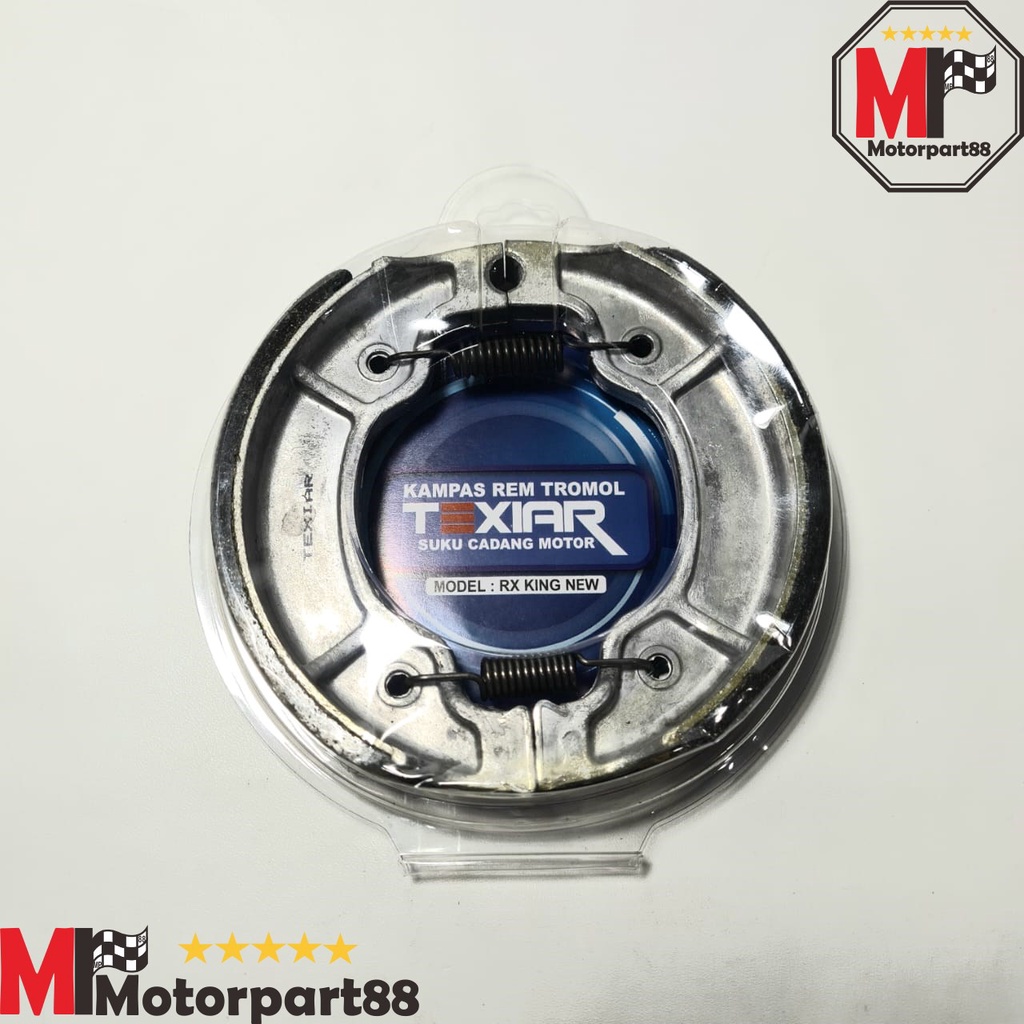 KAMPAS REM BELAKANG TEXIAR BREAK SHOE RX KING SCORPIO BYSON
