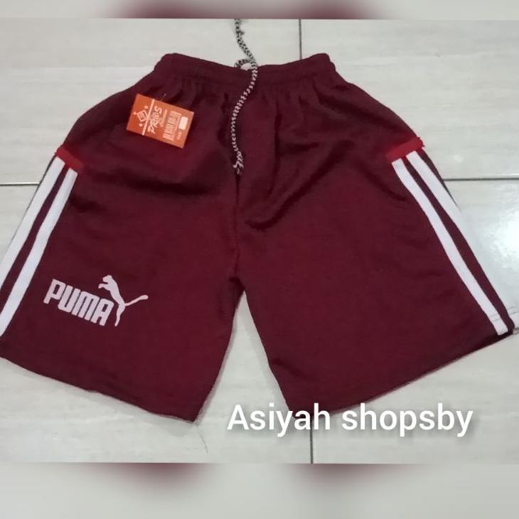 ヺ Celana Pendek Kolor Sablon Anak Tanggung Cowok/Celana Bola anak/Celana santai bermain ➠