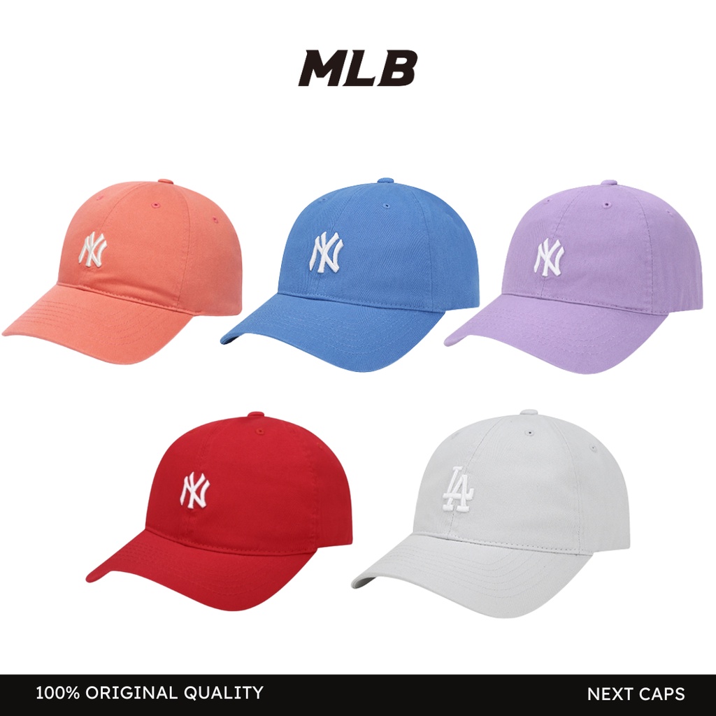 MLB Rookie Mini NY Yankees Ball Cap - Topi Pria Wanita Import Korea New York Logo Kecil Keren Sporty