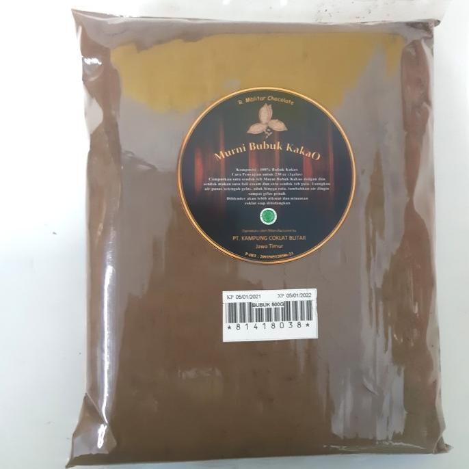 

Bubuk Coklat R.Mblitarcoklat Yevrra 500Gr - Kampung Coklat Blitar