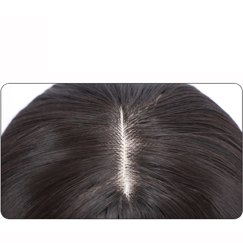 TOUPEE PANJANG / HAIR TOPPER PANJANG (Penutup botak/Rambut tipis) (VHJKT)