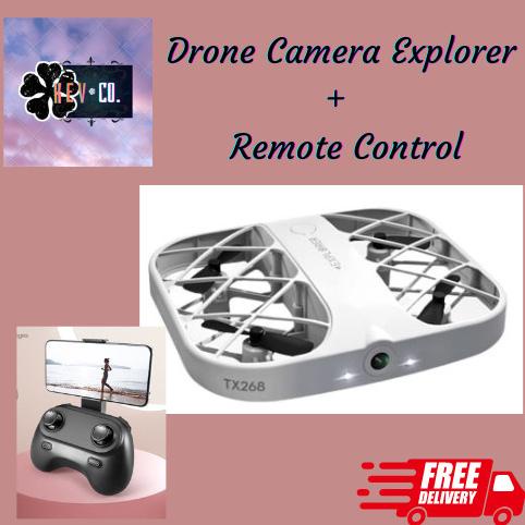 Drone Camera Explorer Remote Control Drone Kamera Hd Tx 268