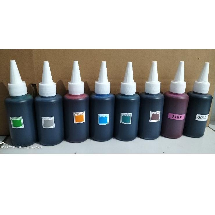 

Garansi Pemesanan tinta stampel flash berkwalitas ,isi,100 ml, ready 15 warna