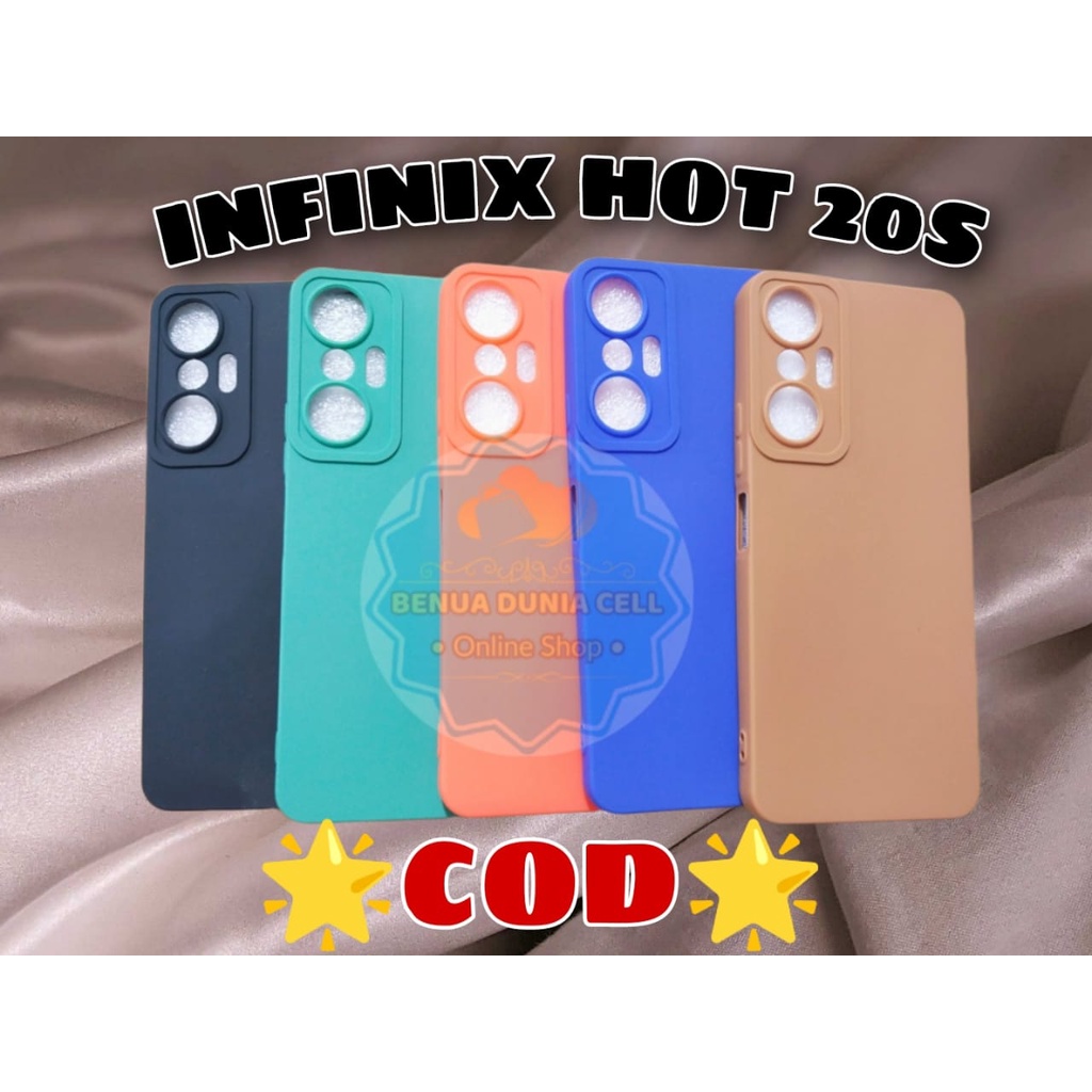 INFINIX HOT 20S SOFTCASE PRO KAMERA INFINIX HOT 20S NEW - BDC