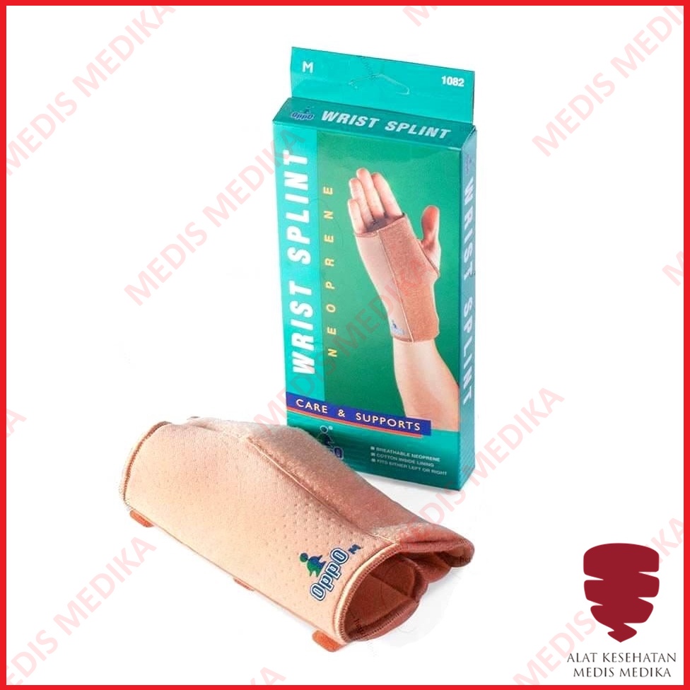 Oppo Wrist Splint Support 1082 Wirstband Dekker Sarung Pelindung Tangan Deker