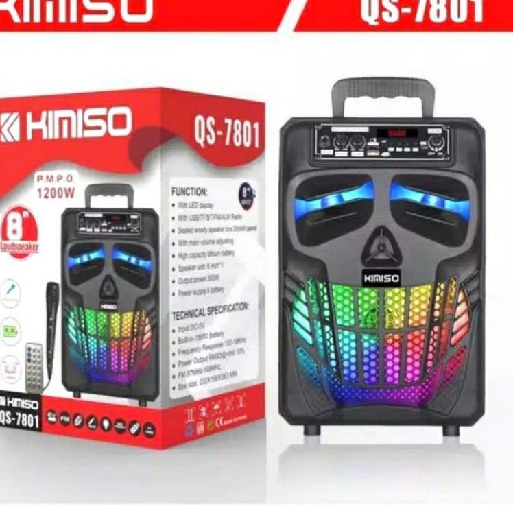 Terpercaya Speaker kimiso/BR QS7801