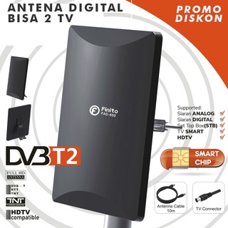 Antena digital 2 TV Finito FAD-600 / Antena Tv Bisa Luar dan Dalam