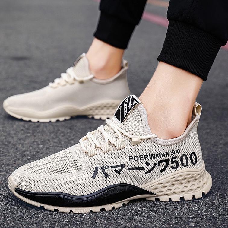 ㅱX Sepatu Pria Sneakers Cowok Laki Running Joging Olahraga Jalan Santai Tali Casual Kets Import Prem