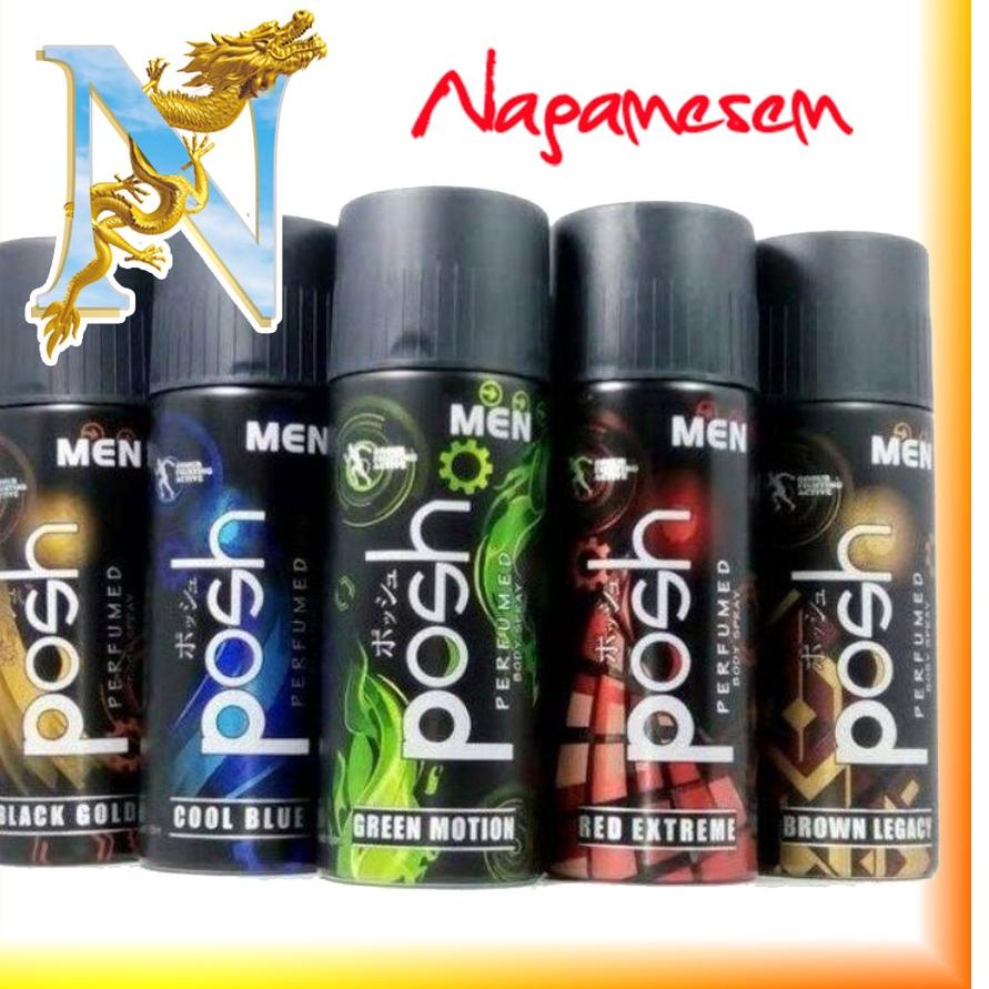 

⇦ Posh Body Spray Perfumed Parfum Cologne Pria 150ml 150 ml Ori Posh Men ㅻ