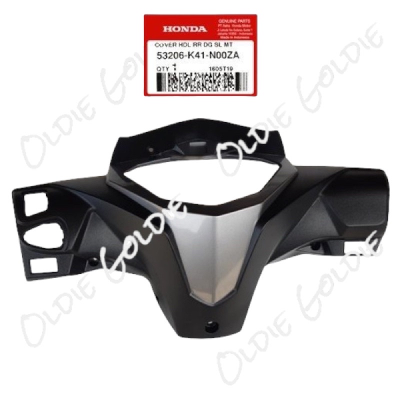 53206-K41-N00ZA Batok Belakang Spedo Meter Cover New Supra X 125 Fi AHM 53206K41N00ZA