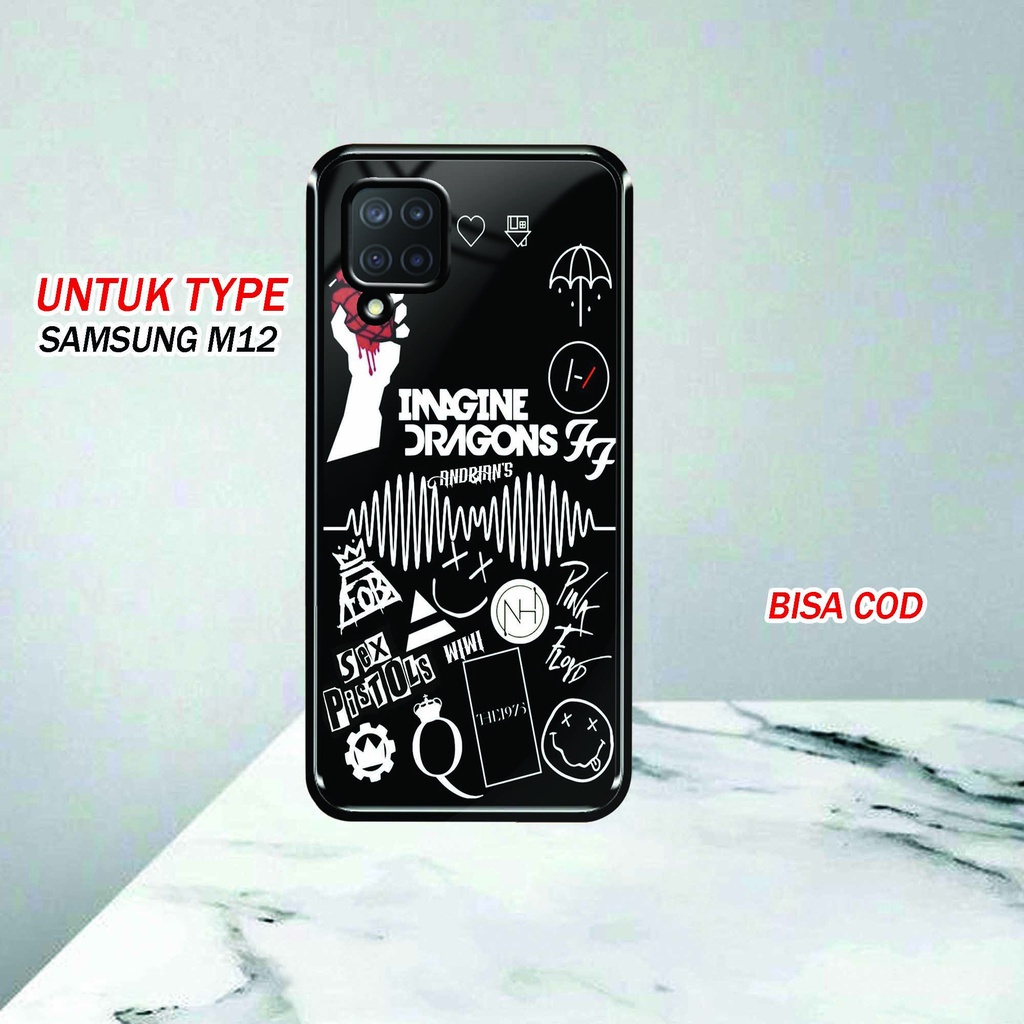Case SAMSUNG M12 TERBARU - Casing Samsung M12 - Fashion Case Cowok Dan Cewek - Gambar STIKER - 21 - 