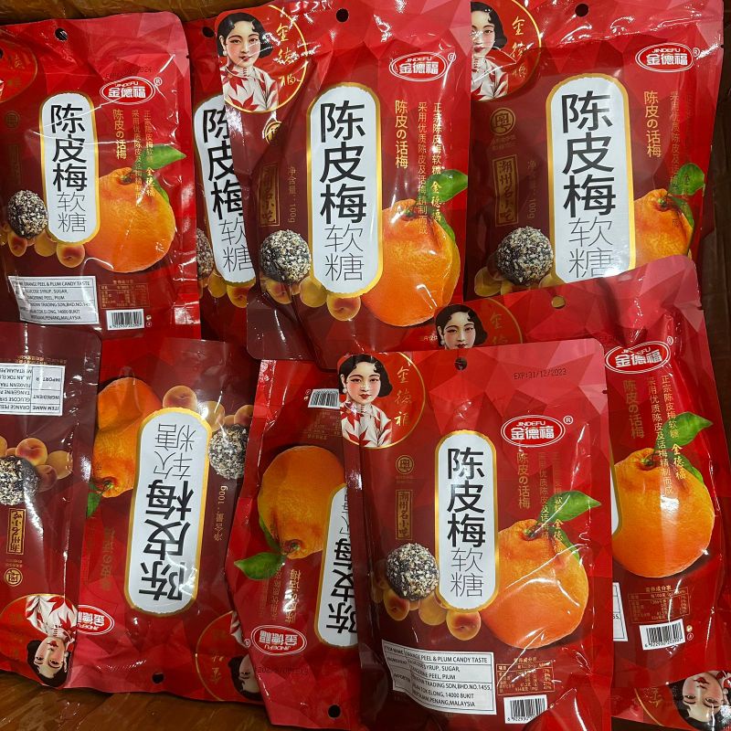 

manisan imlek 2023 chen pi mei orange peel & plum candy taste