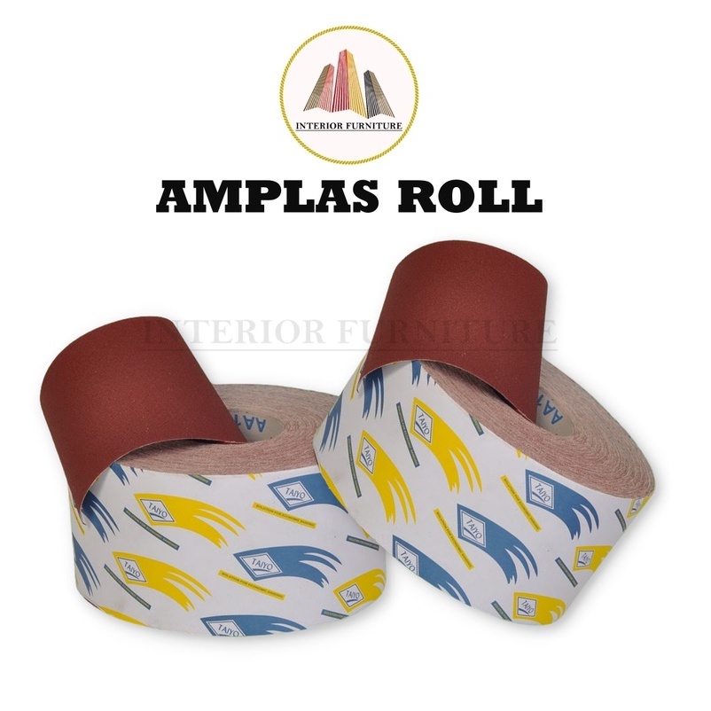 Amplas Roll Amplas Meteran Amplas 1 Meter Grit 60 80 100 150 180 240 320