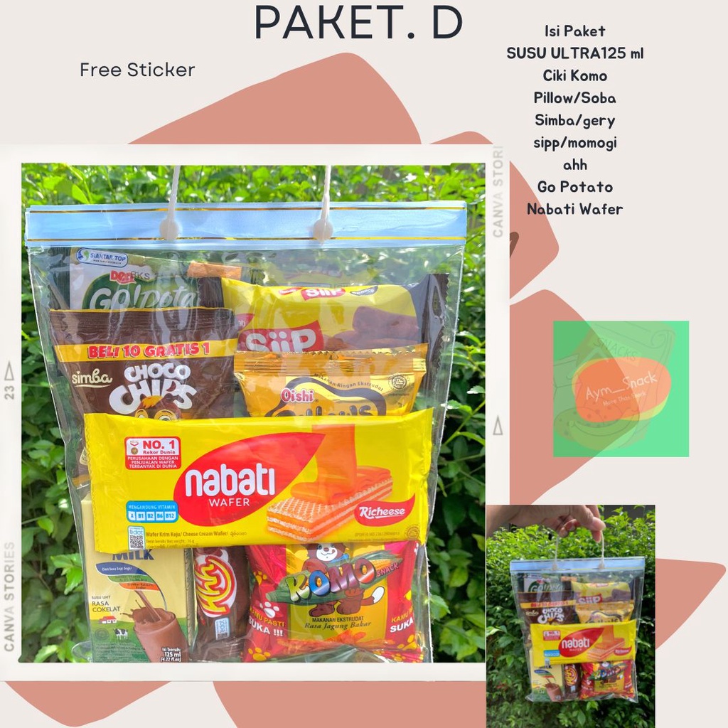 Paket Ulang Tahun/Bingkisan Ulang Tahun Anak/Snack Ultah anak/Hampers Ultah Anak