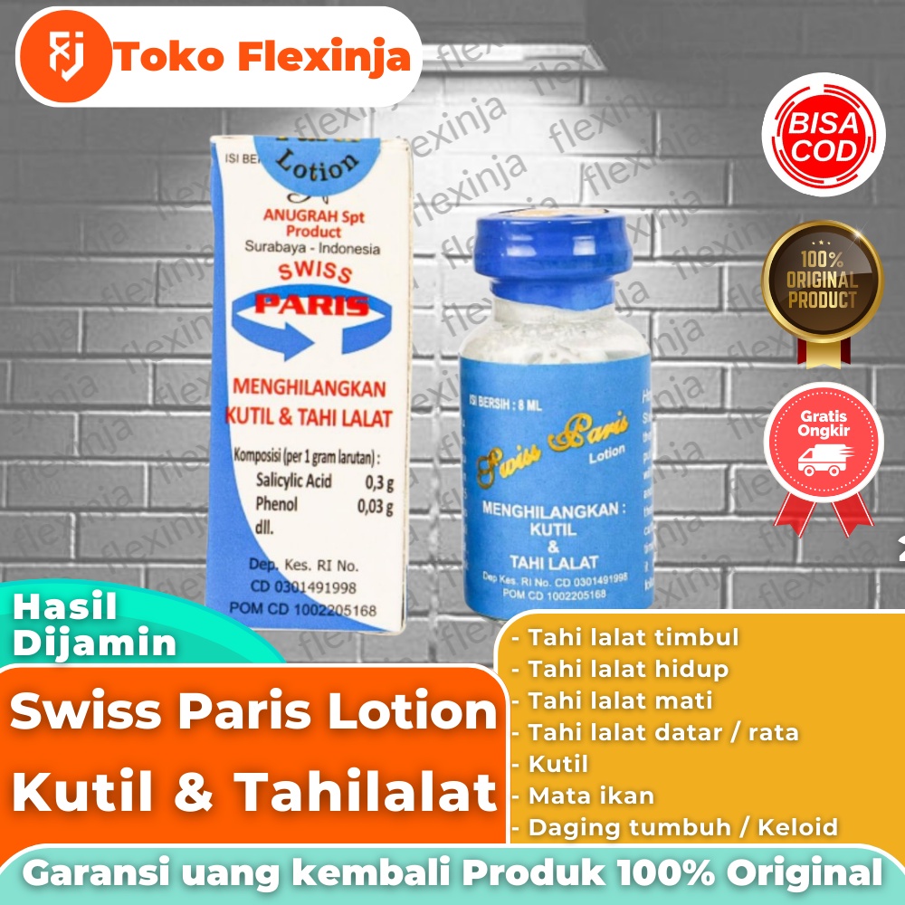 𝗦𝗪𝗜𝗦𝗦 𝗣𝗔𝗥𝗜𝗦 LOTION / Penghilang Tahi Lalat, Kutil, Mata Ikan, Dan Keloid