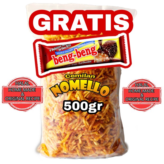 

[BISA COD] Kering kentang Mustofa 500gr - Full Kentang PM