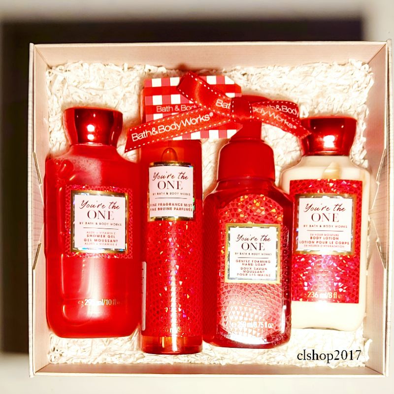 BBW YOU'RE THE ONE GIFT SET PAKET BATH &amp; BODY WORKS