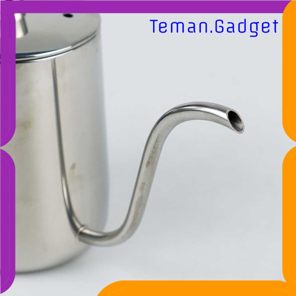 TG - DPR One Two Cups Teko Pitcher Kopi Teapot Drip Kettle Cup Stainless Steel - AA0052