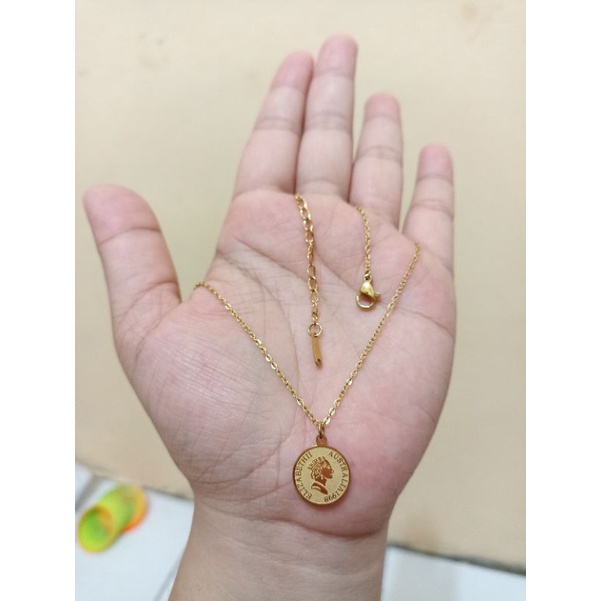 KALUNG FULL TITANIUM ELIZ GOLD