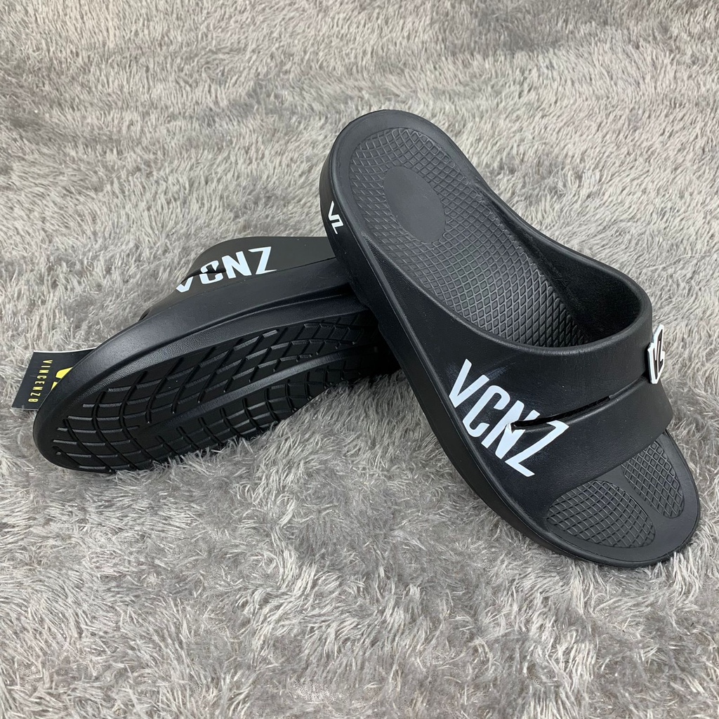 PROMO..!!!Sandal Slop Pria Sandal Slide Pria Extralight Phylon Anti Slip Sandal VINCENZ8 Slip On Terbaru Sandal Slop[ Pria Terbaru Sandal Slop Cowok