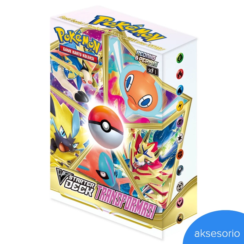 [PROMO] Pokemon TCG Indonesia Seri 11 Koleksi V Starter Deck Transformasi SCF1