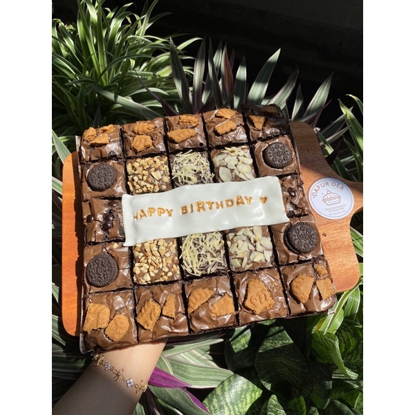 

birthday brownies