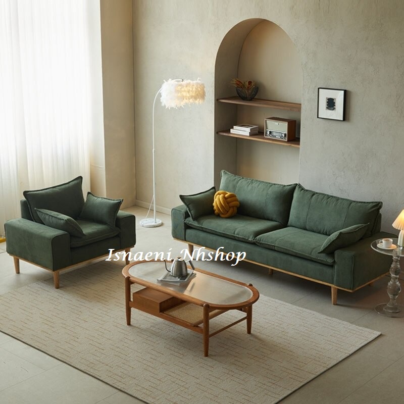 Elegan Fabric Sofa Ruang Tamu Minimalis/Sofa Cafe/Sofa Hotel/Sofa Restoran/Sofa Kantor
