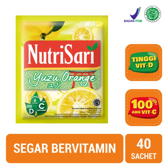 

NutriSari Yuzu Orange (40 Sch)