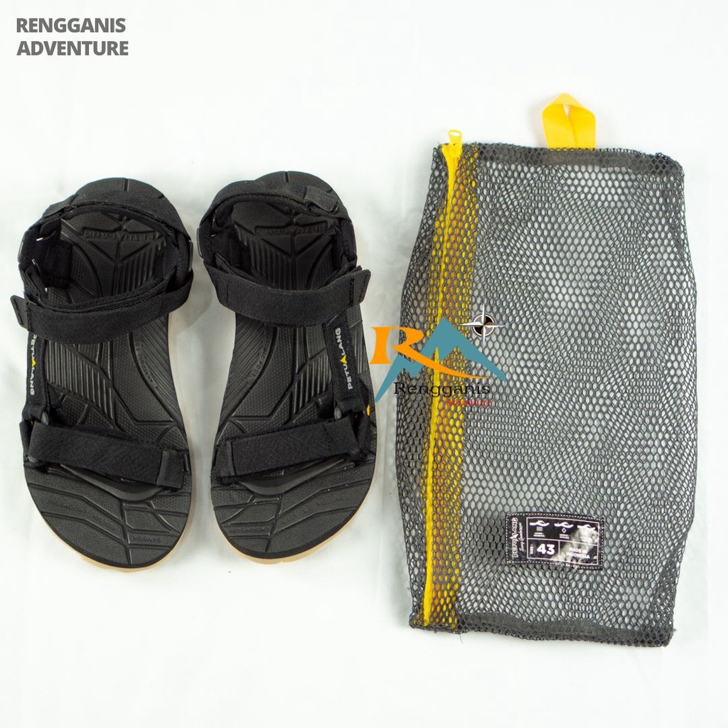 Sandal Tali Gunung PETUALANG TUWOTI STRAF Sendal Trekking Hiking Outdoor