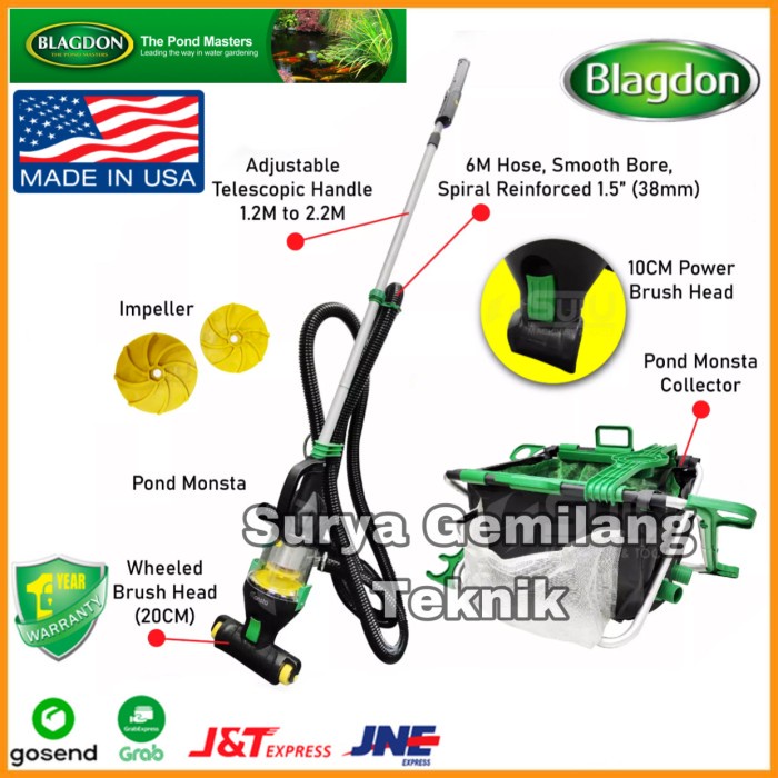 Vacum Pump Blagdon Monsta/Vacum Pump Penyedot Kotoran Kolam