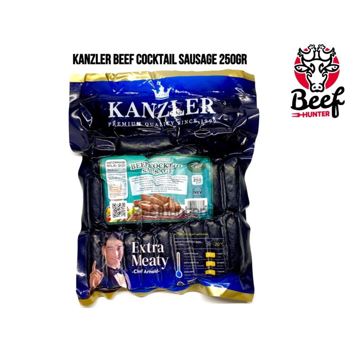 

Kanzler Sosis Beef ALL VARIAN - beefcock 250gr