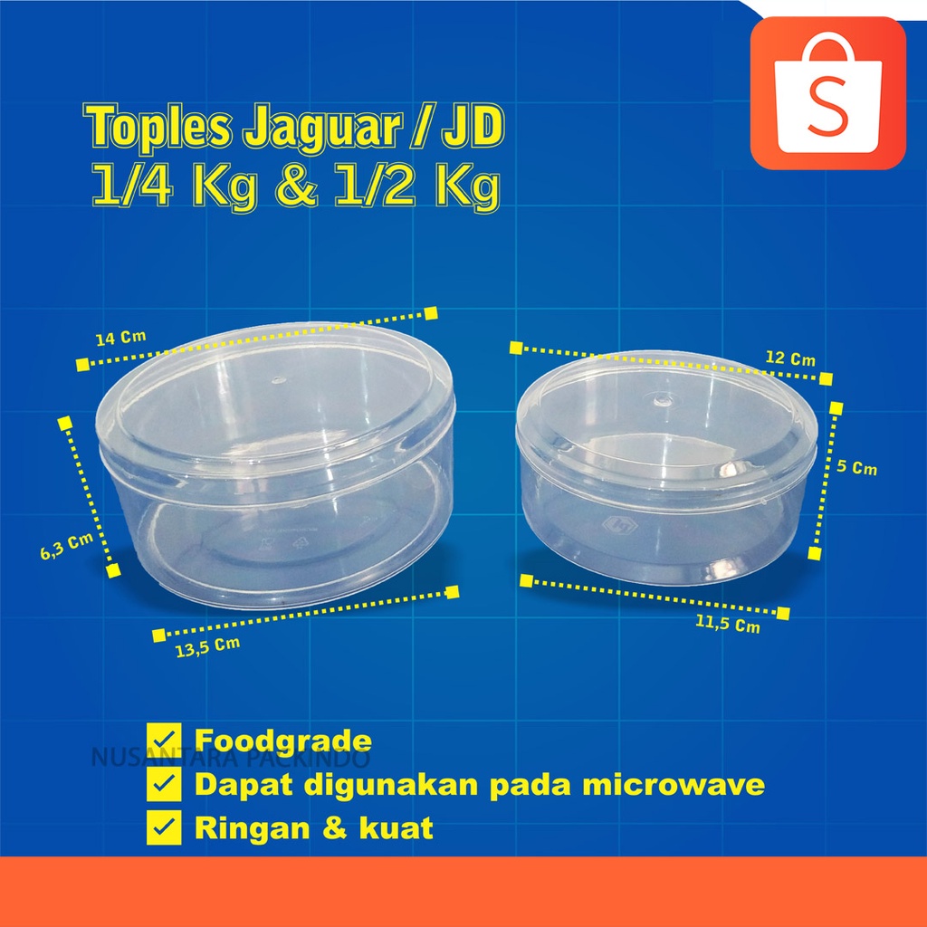 Toples Jaguar Jd 1/4 Bulat (1 Dzn)