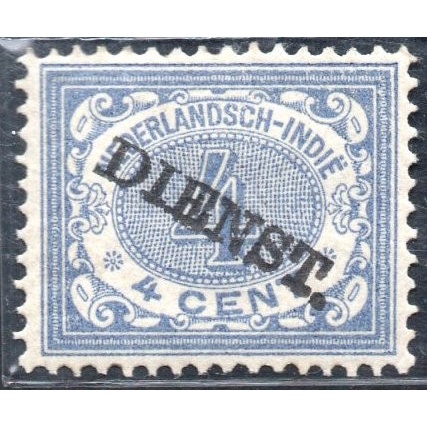 

✨NEW✨ - Prangko/Perangko NED INDIE ND-002-014 1911 DIENST 4 ct - MINT