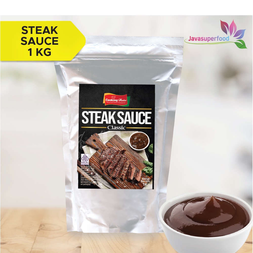 Cooking Master/ Steak Sauce/ Saus Steak/ Sauce Steak Halal 1 KG