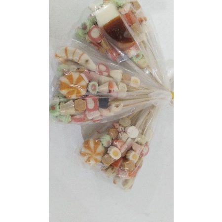 Sate seafood isi 10 tusuk