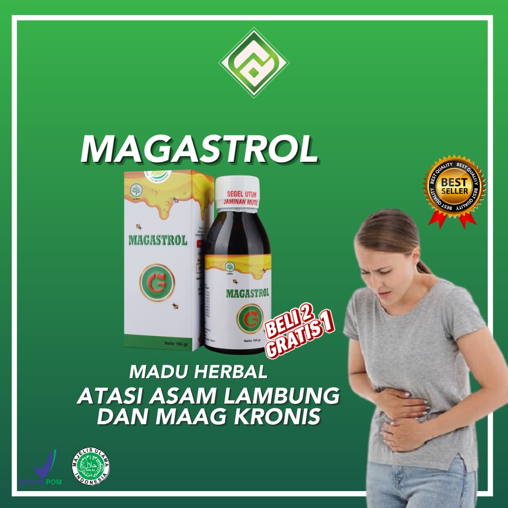 Madu Magastrol Forte Obat Asam Lambung Maag Lambung OBAT ASAM LAMBUNG| BPOM Magastrol 160Gr