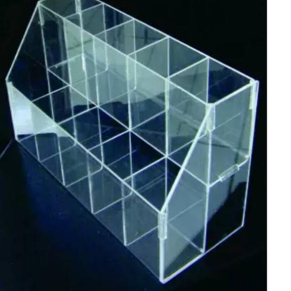 

⭐⭐⭐ Kotak rak pulpen akrilik / tempat ballpoint 2 TINGKAT