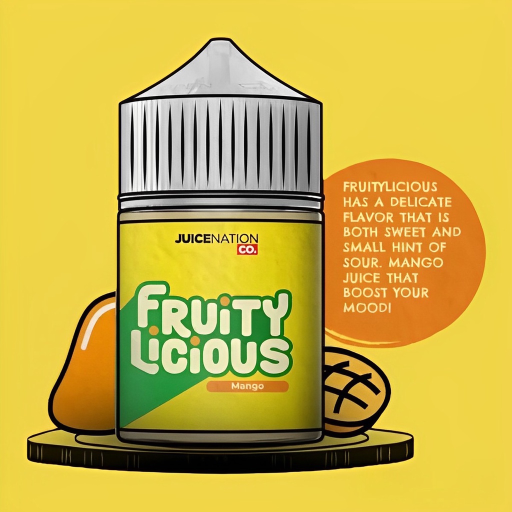 Fruity Licious Mango 60ML by Juice Nation Company